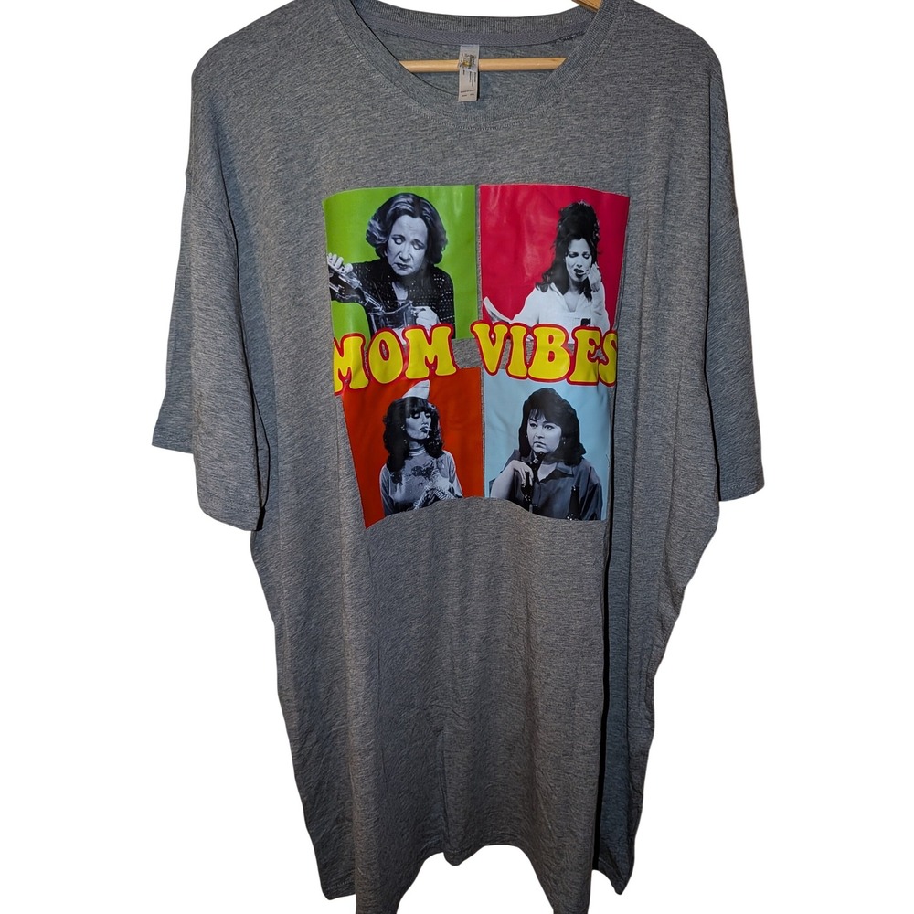 Royal Avalon Sun-Ray UV Protection Heather Gray Graphic Long Sleeve Shirt 2XL